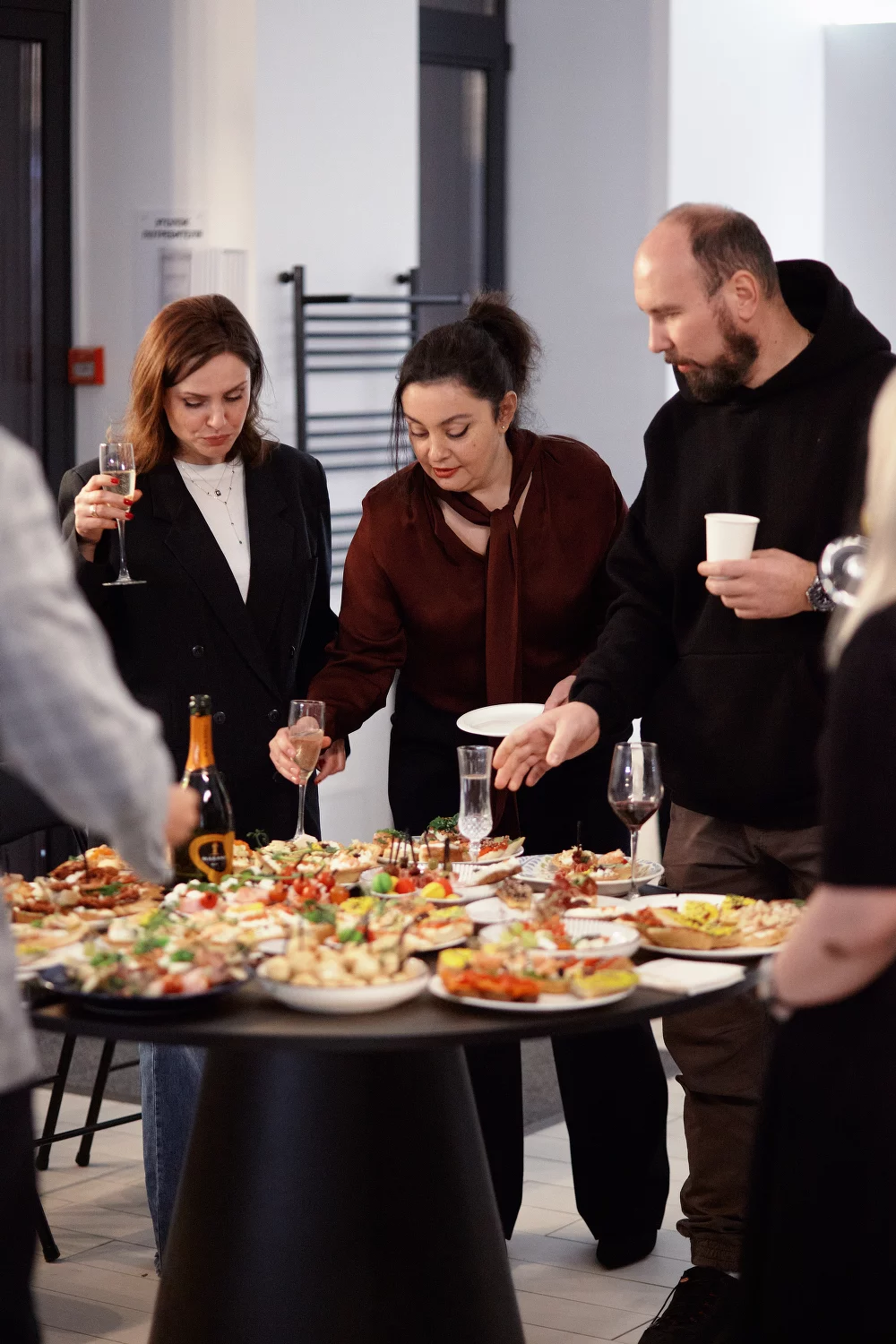 Встреча с друзьями. FABBRICA.CLUB. Nicolazzi и Carimali