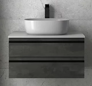 Тумба подвесная Kolpa-san Alexis OA 60 Dark concrete 547170