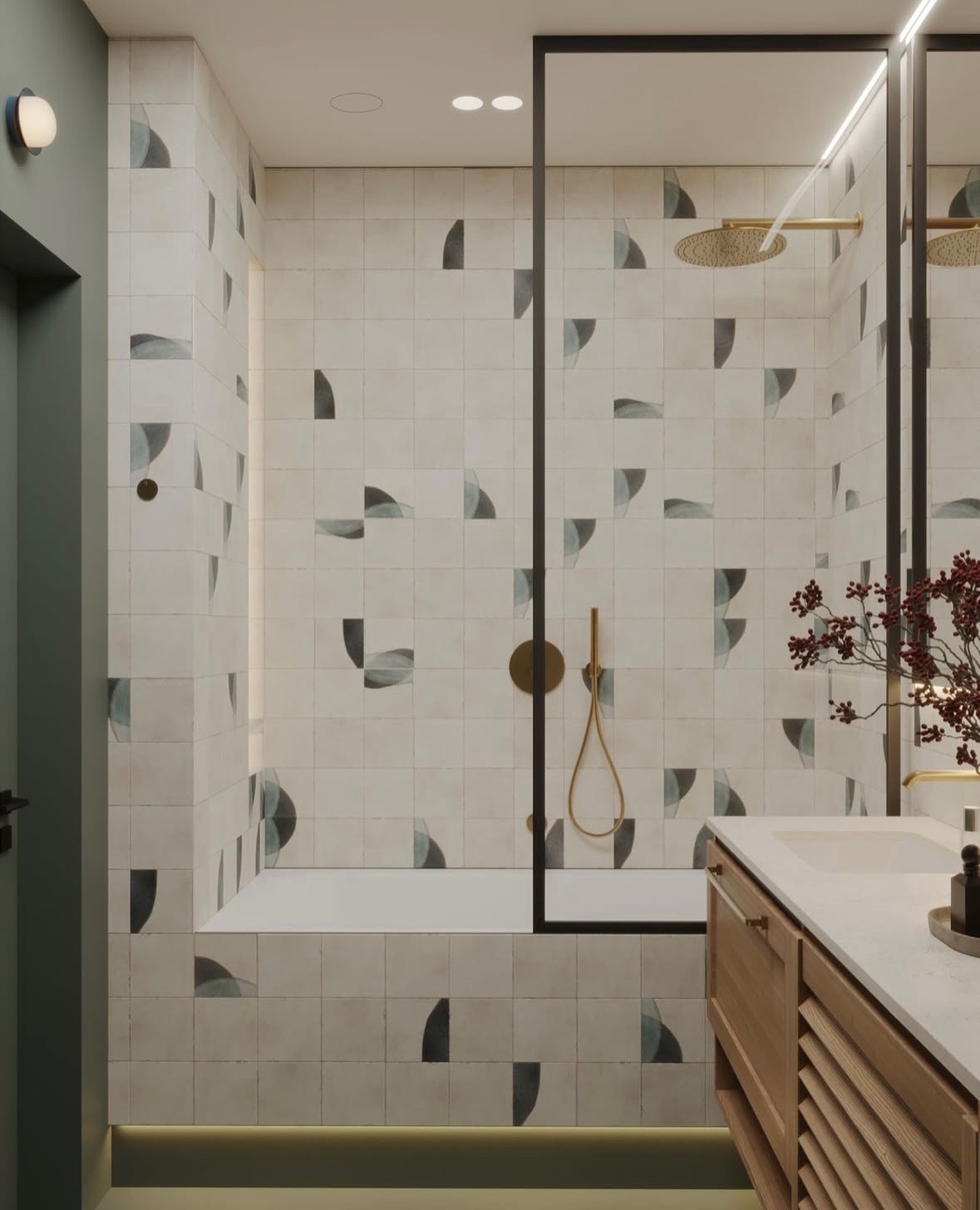 Теплый и уютный дизайн интерьера в ЖК «Левада»