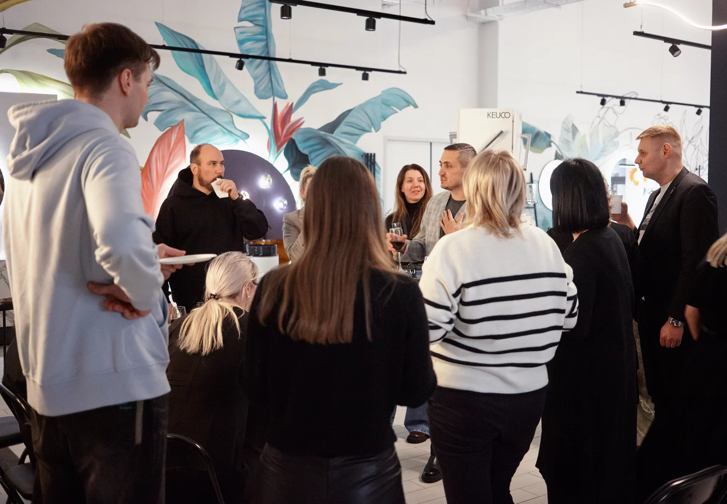 Встреча с друзьями. FABBRICA.CLUB. Nicolazzi и Carimali