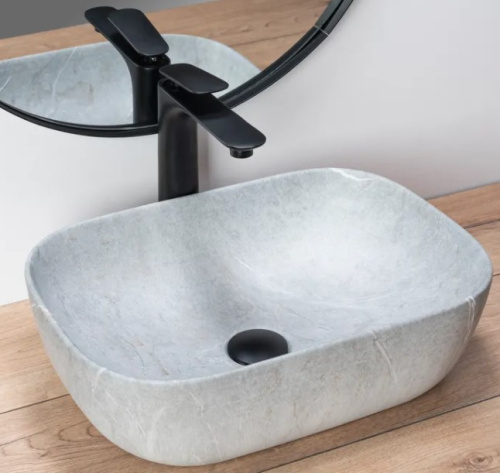 Умывальник Rea Livia Grey matt U3801