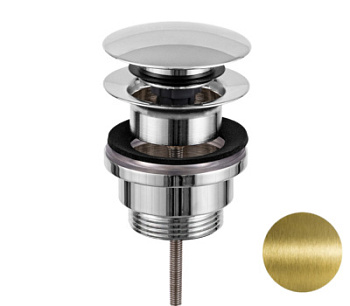 Донный клапан универсальный 1”1/4 Remer 905CCR114VO, бронза