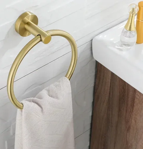 Полотенцедержатель Rea MIST 05 gold 80029