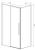 Душевой уголок Vincea Slim-N VSR-4SN9011CLB