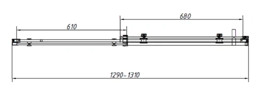 Душевая дверь Vincea Como-N VDS-4CN130CL