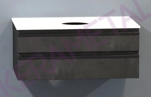 Тумба подвесная Kolpa-san Alexis OA 80 Dark concrete 547190