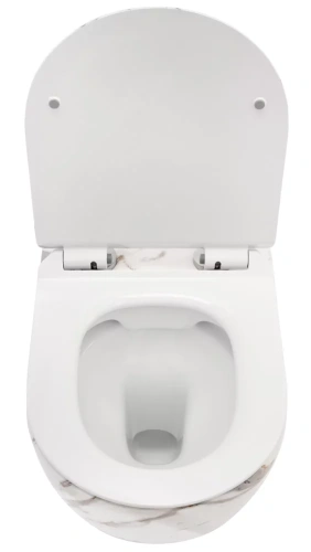 Унитаз подвесной Rea Carlos rimless Lava Shiny C0536