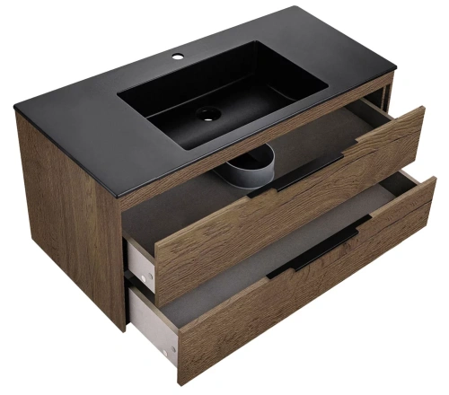 Тумба подвесная Vincea Chiara 2D 1000 T.Oak VMC-2C2100TO