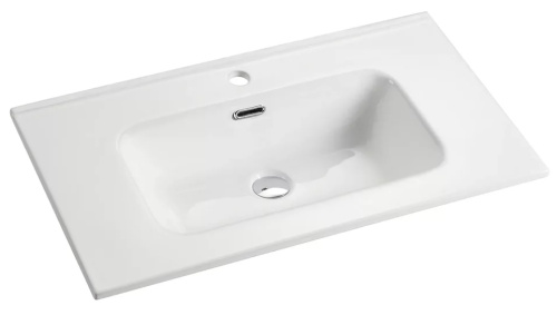 Тумба подвесная Vela 80П дуб шерман коньяк коричневый TU27151