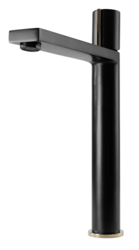 Смеситель для умывальника Rea Icon Black matt B5681