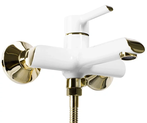 Смеситель для ванны Rea Melia white gold B2710