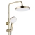 Душевая система Rea Bloom gold white P9529 Душевая система Rea Bloom gold white P9529