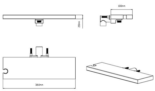 Душевая система Vincea Inspire VSFW-3I21MT4RGM
