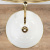 Умывальник Rea Stella white gold edge U7445 Умывальник Rea Stella white gold edge U7445