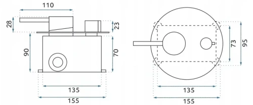 Душевая система Rea Argon gold matt P7810