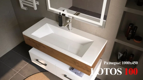 Умывальник Versalia Lotos 100