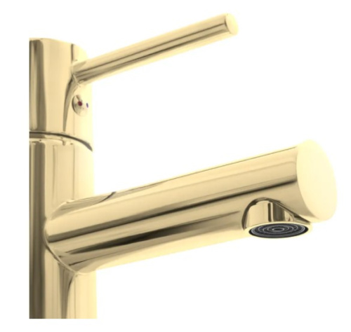 Смеситель для умывальника Rea Tess Gold B8865