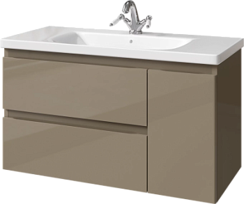 Тумба подвесная Caprigo Forte 100 36115R-DM501