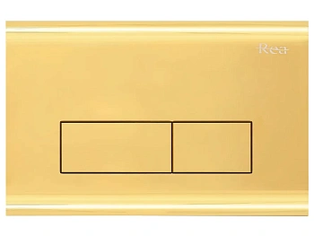 Кнопка смыва Rea тип H gold E5692