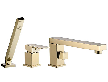 Смеситель для ванны Rea Glen Gold B6631