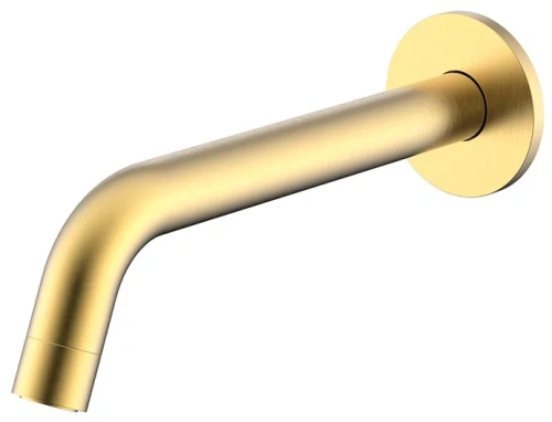 Излив настенный Nemo Round NM-8015BG brush gold