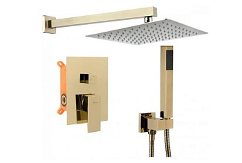 Душевая система Rea Bento Gold P4893