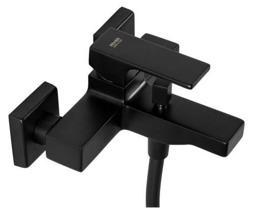 Смеситель для ванны Remer Absolute AU02NO, черный матовый