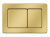 Кнопка для инсталляции Caprigo BRICKS Steel матовое золото BS003-oro