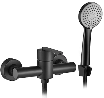 Смеситель для душа Rea Ontario black matt B5500