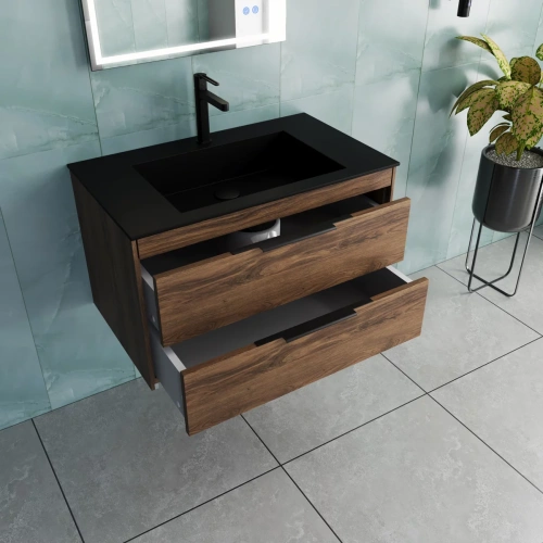 Тумба подвесная Vincea Chiara 2D VMC-2C2800CO C.Oak