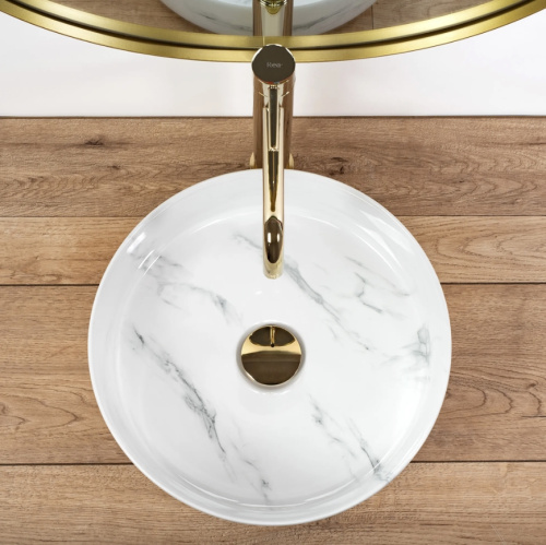 Умывальник Rea Sami Nature Marble U6606