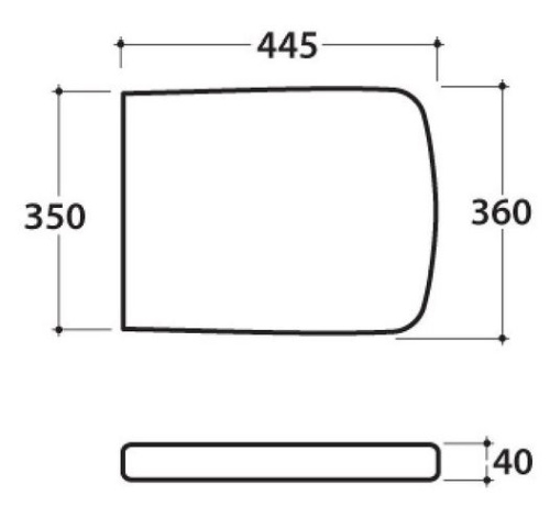 Сиденье для унитаза Globo Relais RE020BI