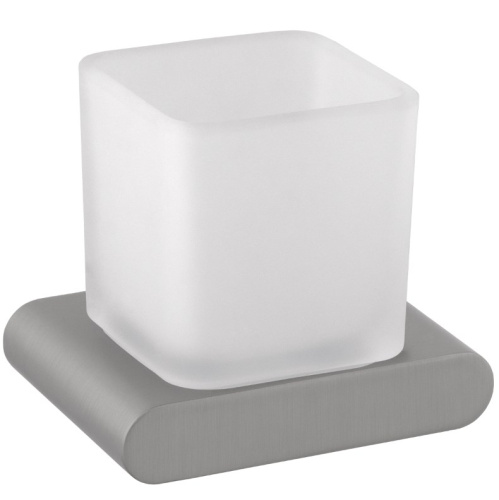 Стакан Remer Lounge LN15NPO, никель матовый брашированный