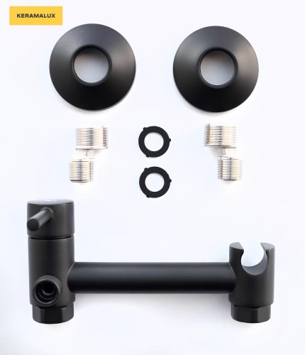 Гигиенический душ CeramaLux DRS/001 черный матовый