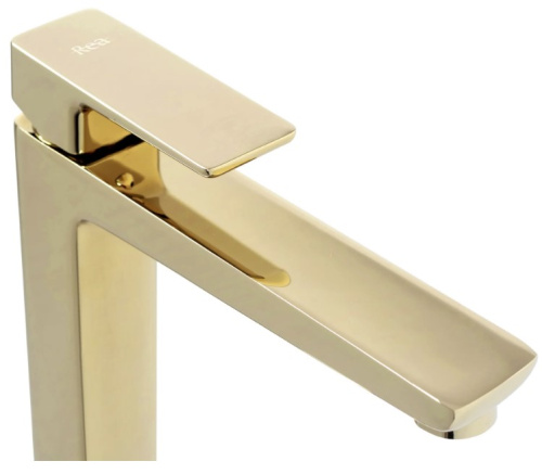 Смеситель для умывальника Rea Orix Gold B7779