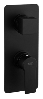 Смеситель для душа Remer Energy EY93KBNO, черный матовый