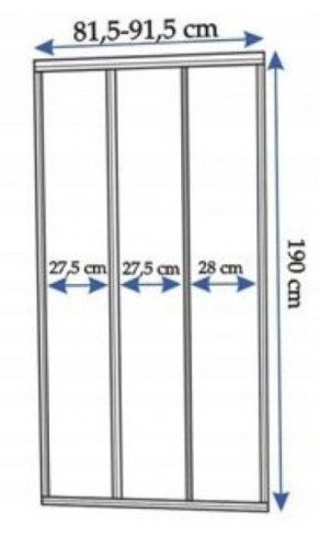 Душевая дверь Rea Alex 90 K0549
