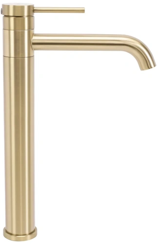 Смеситель для умывальника Rea Lungis gold matt B6101