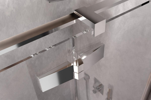 Душевой уголок Kolpa-San Polaris Q 90 black transparent 515350