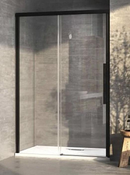 Душевая дверь Kolpa-San Libra N 140-L black transparent 517510