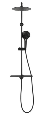 Душевая система Rea Mike Black P0550