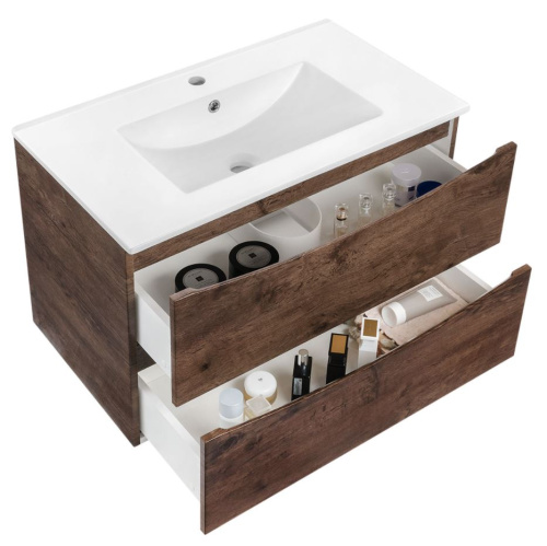 Тумба подвесная Vincea Mia 800 R.Wood VMC-2MC800RW