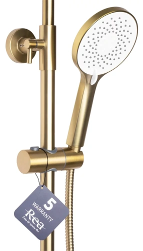 Душевая система Rea Avalon gold matt P2400