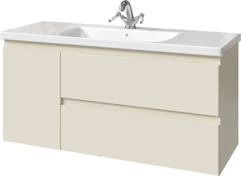 Тумба подвесная Caprigo Forte 100 36117L-SF046