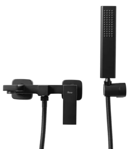 Смеситель для ванны Rea Fenix Black B3310