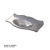 Умывальник Caprigo Bourget 90  OW15-11013-S