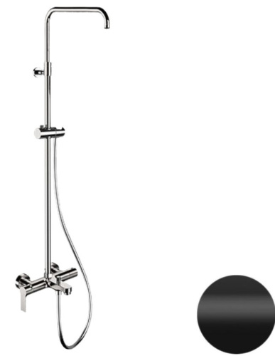 Душевая система Remer Energy EY34ASSDNO, черный матовый