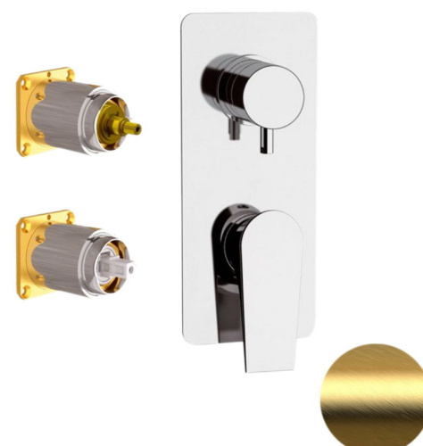 Смеситель для душа Daniel Diva DV612D2KBDP