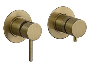 Смеситель для душа Remer X Style X96D3VO, бронза