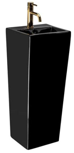 Умывальник Rea Kamila Black U5644